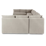 Four Hands Andre Slipcover U-Shape Dining Banquette