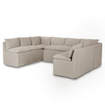 Four Hands Andre Slipcover U-Shape Dining Banquette