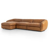 Four Hands Saldana 3 Piece Chaise Sectional Sofa