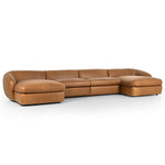 Four Hands Saldana 4 Piece Double Chaise Sectional Sofa