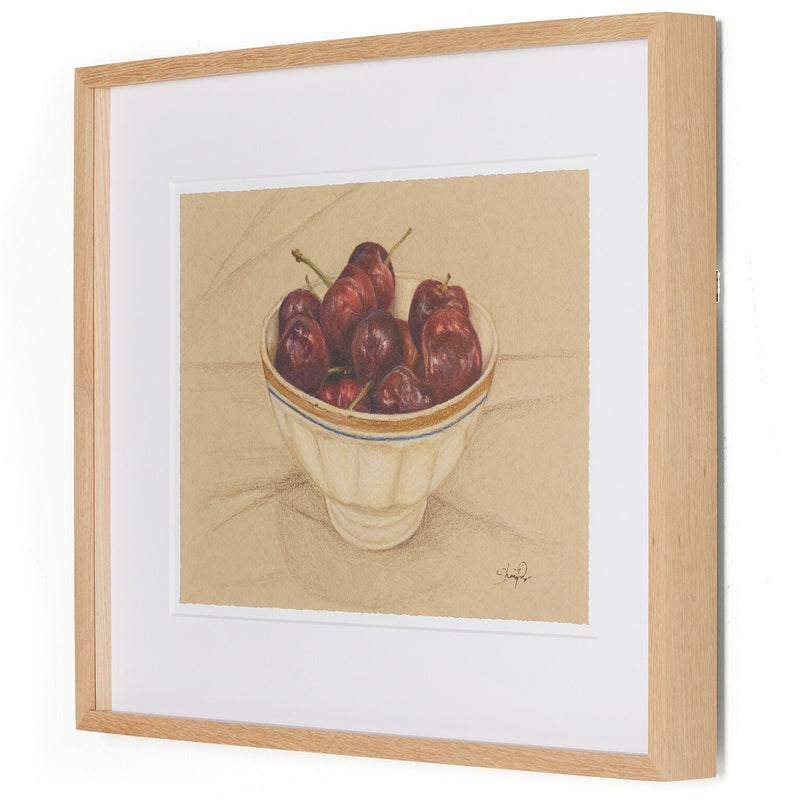 Four Hands x Shaina Page Cherries II Framed Art