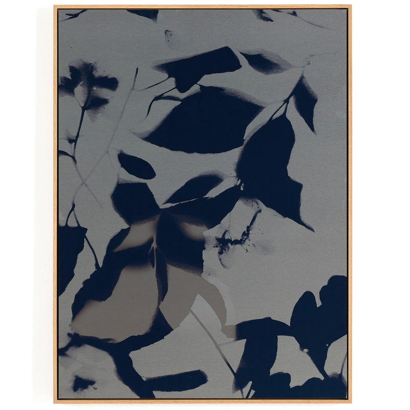 Four Hands x Coup D'esprit Cyanotype Botanical II Framed Art