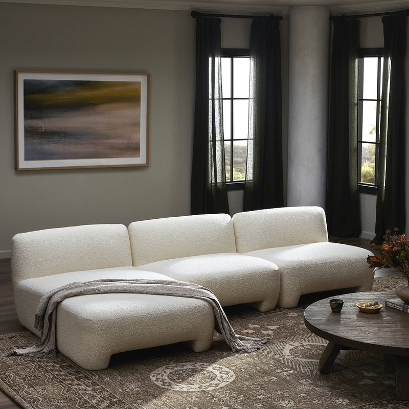 Four Hands Kyler 3 Piece Sectional Sofa