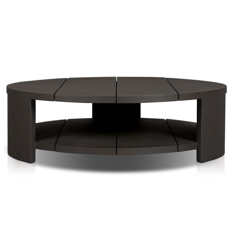 Four Hands Roca Round Metal Outdoor Coffee Table