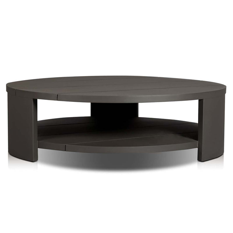 Four Hands Roca Round Metal Outdoor Coffee Table