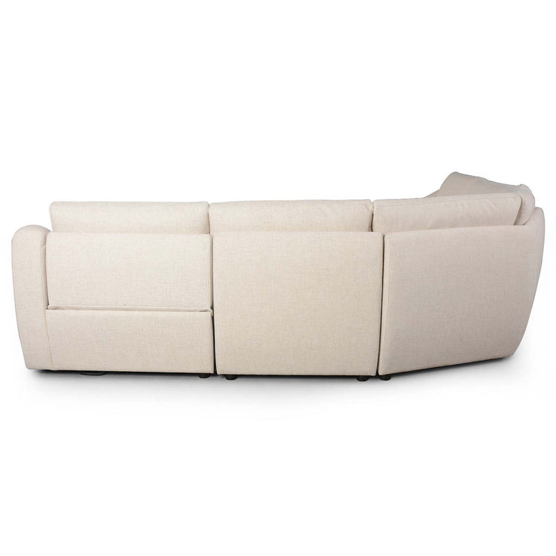 Four Hands Crawford Power Recliner 5-Piece Sectional Sofa