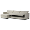 Four Hands Wickham 2 Piece Sleeper Sectional Sofa