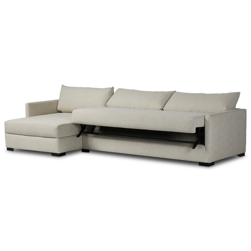 Four Hands Wickham 2 Piece Sleeper Sectional Sofa