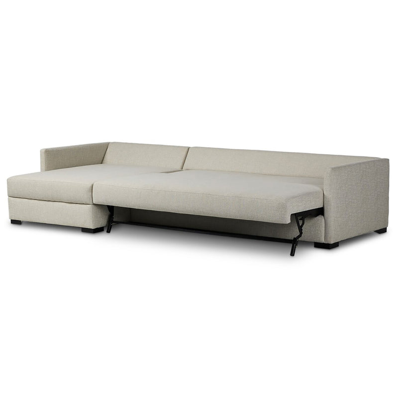 Four Hands Wickham 2 Piece Sleeper Sectional Sofa