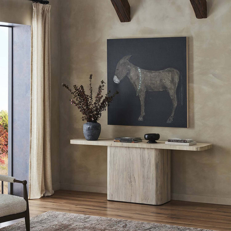 Four Hands x Paul Meyer Burro Noche Framed Wall Art