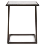 Marble Top Z Accent Table