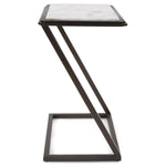 Marble Top Z Accent Table