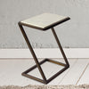 Marble Top Z Accent Table