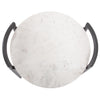 Round Marble Top Side Table