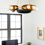 Martyn Lawrence Bullard x Corbett Lighting Hopper Chandelier