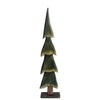 Green Swaying Tree Sculpture Set of 2