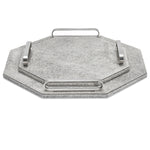 Interlude Home Audrina Octagonal Tray Set of 2