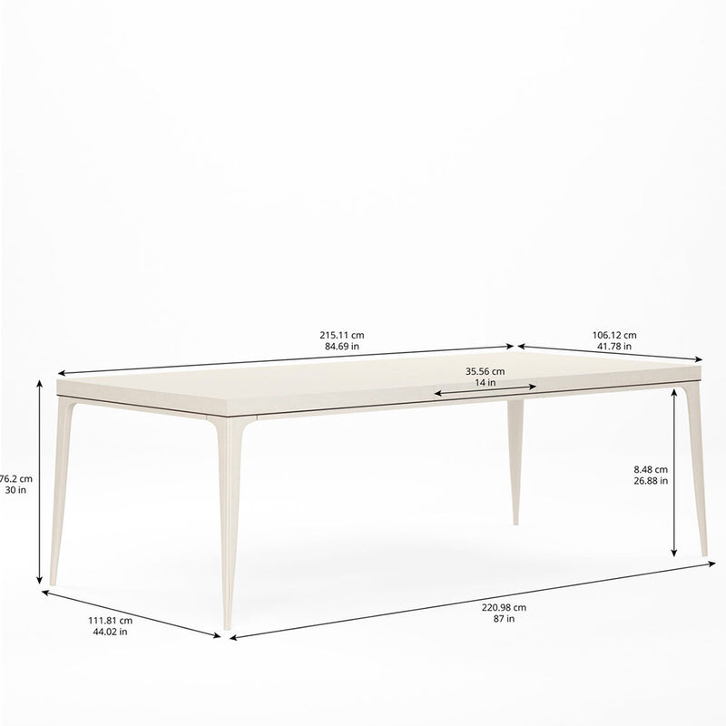 A.R.T. Furniture Blanc Rectangular Dining Table