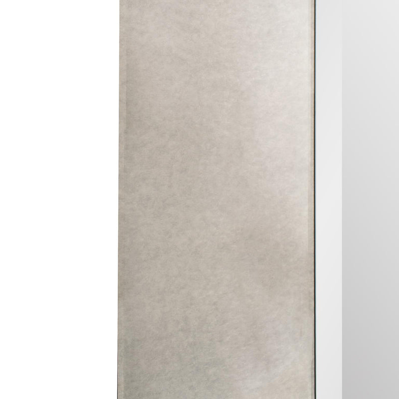 Smokey Pearl Concave Lounge Floor Mirror