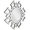 Eduina Symmetrical Cut Pattern Wall Mirror