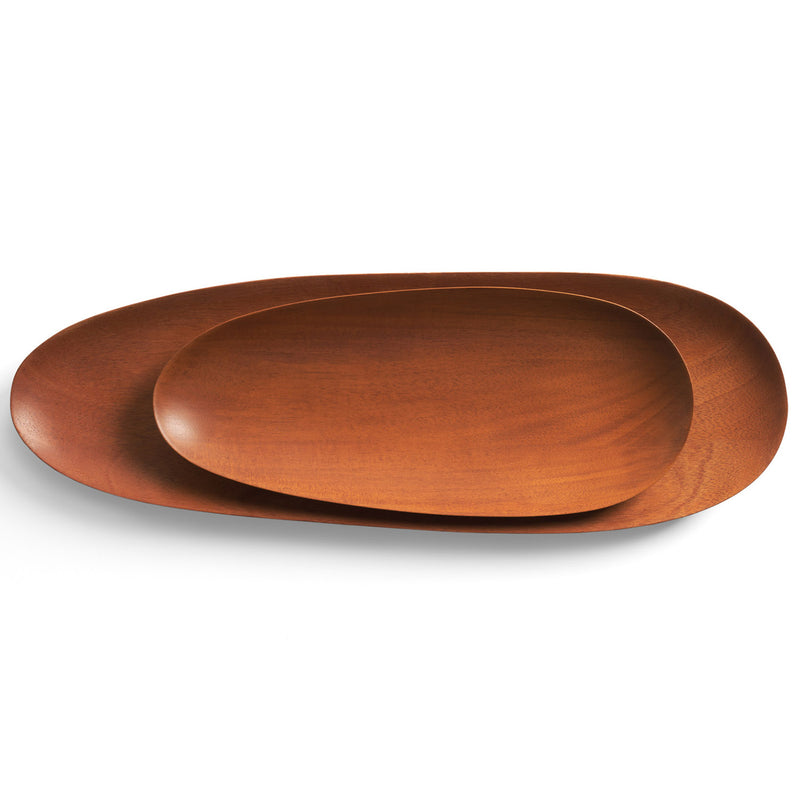 Ethnicraft Thin Oval Boards Set