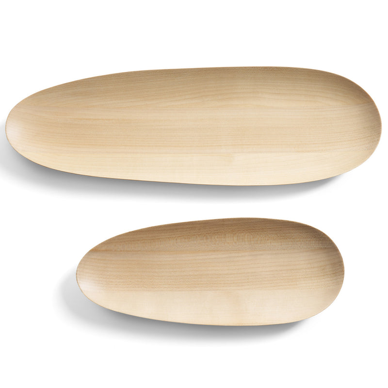 Ethnicraft Thin Oval Boards Set