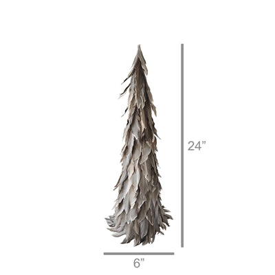 Gray Feather Tree