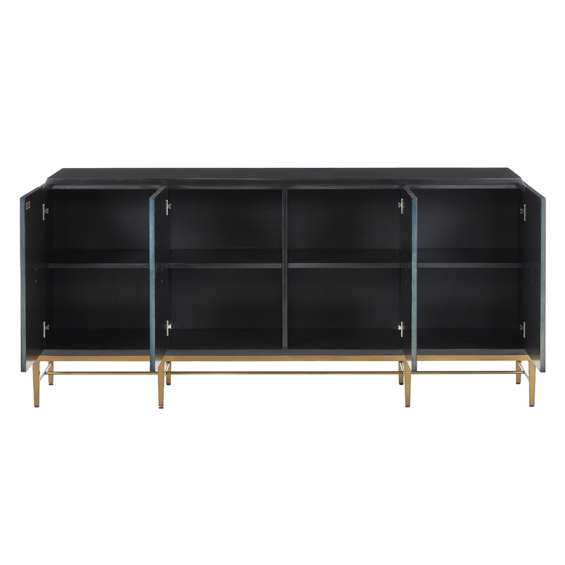 Currey & Co Kallista Blue Credenza