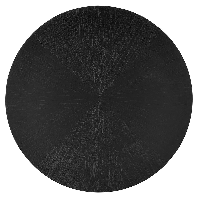 Currey & Co Black Dining Table