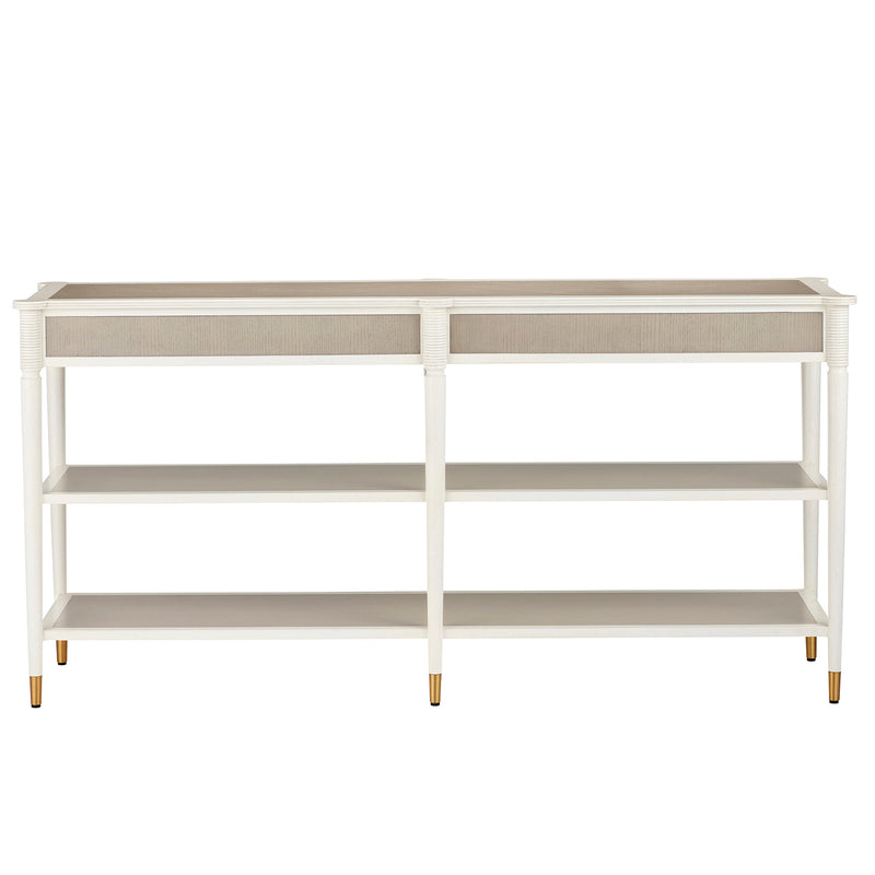 Currey & Co Aster Console Table