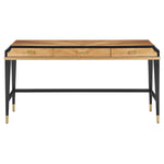 Currey & Co Kallista Taupe Large Desk