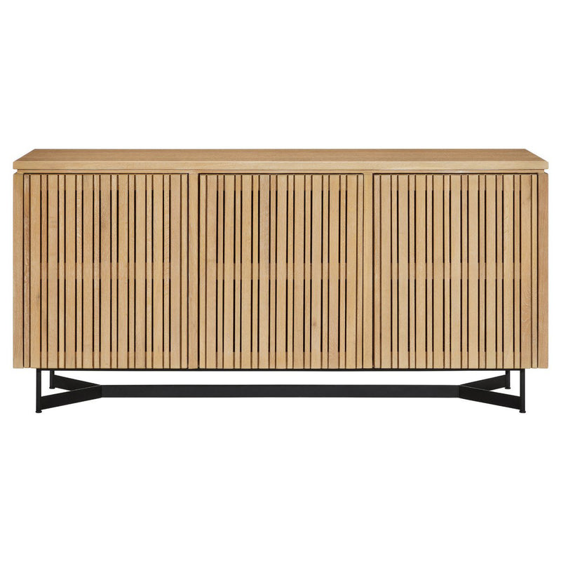 Currey & Co Indeo Washed Oak Credenza