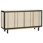 Currey & Co Deanna Raffia Credenza