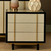 Currey & Co Deanna Raffia Nightstand