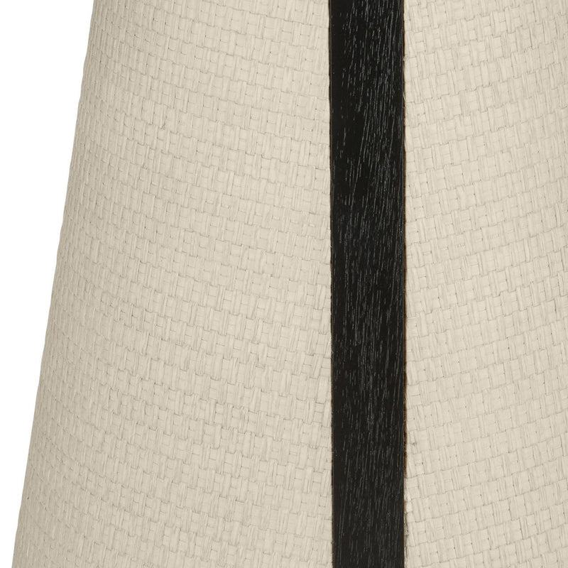 Currey & Co Deanna Raffia Accent Table