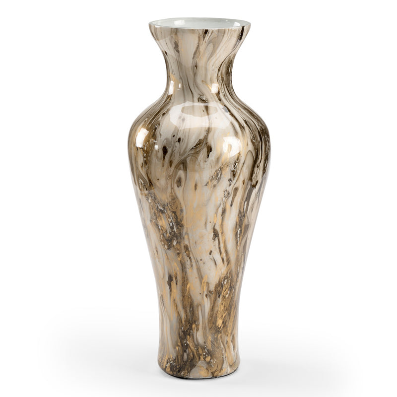 Wildwood Calacatta Gold Vase