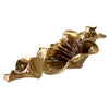 Wildwood Rustic Gold Aluminum Leaf Sculpture Set of 2