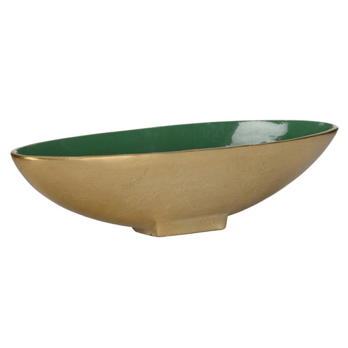 Wildwood Emerald Oval Bowl