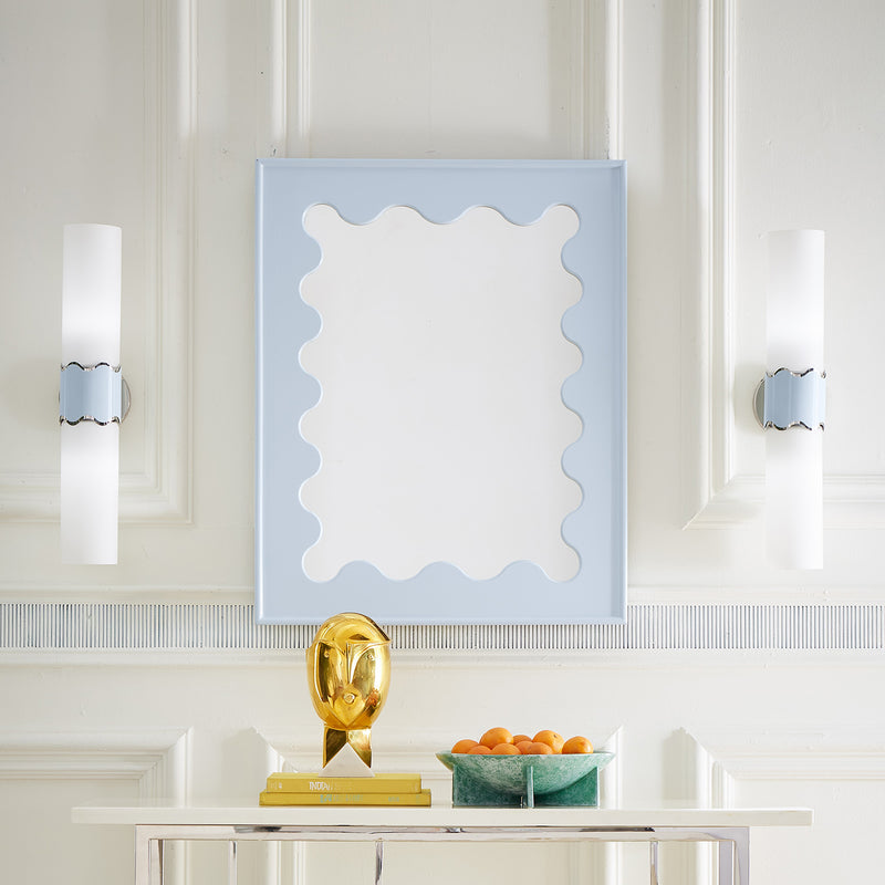 Jonathan Adler Ripple Lacquer Mirror