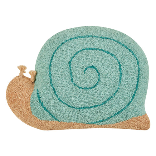 Snail Shaped Hook Throw Pillow