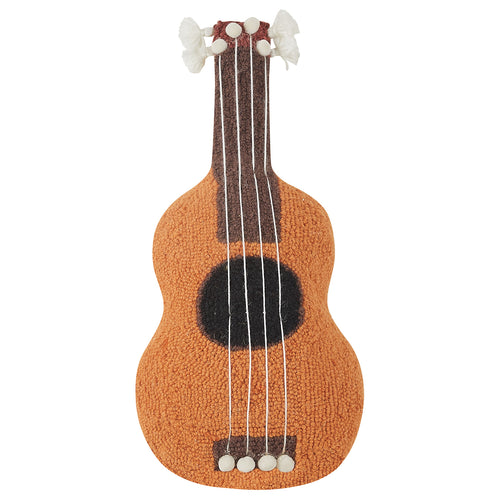 Justina Blakeney Uke with Pom Pom Hook Throw Pillow