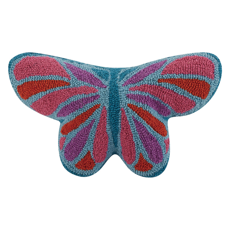 Butterfly Shaped Hook Throw Pillow