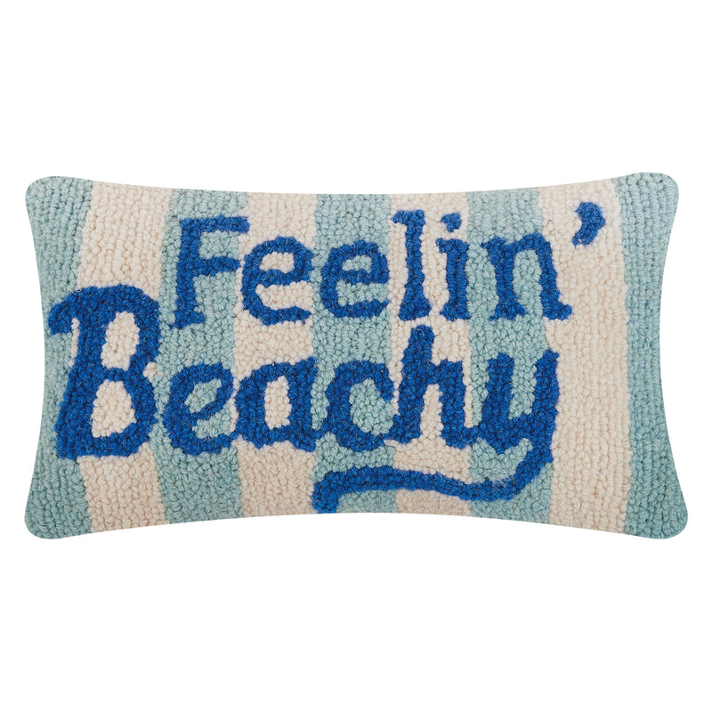 Feelin' Beachy Hook Throw Pillow