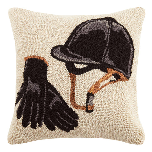 Equestrian Gear Hook Throw Pillow