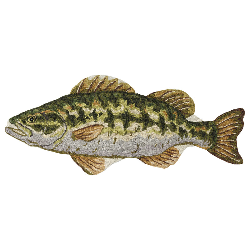 Seabass Shaped Hook Rug