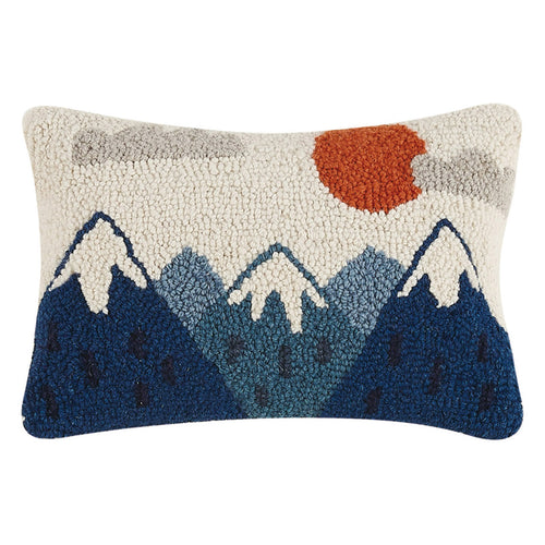 Mountains Hook Throw Pillow