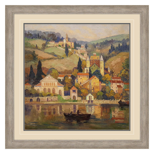 Coppedge The Golden Arno Giclee Framed Art