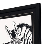 Blake Bold Spots Zebra Giclee Framed Art