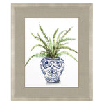 Wang Fern House I Framed Art