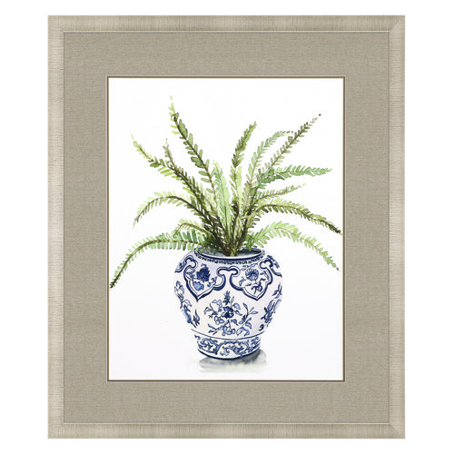 Wang Fern House I Framed Art